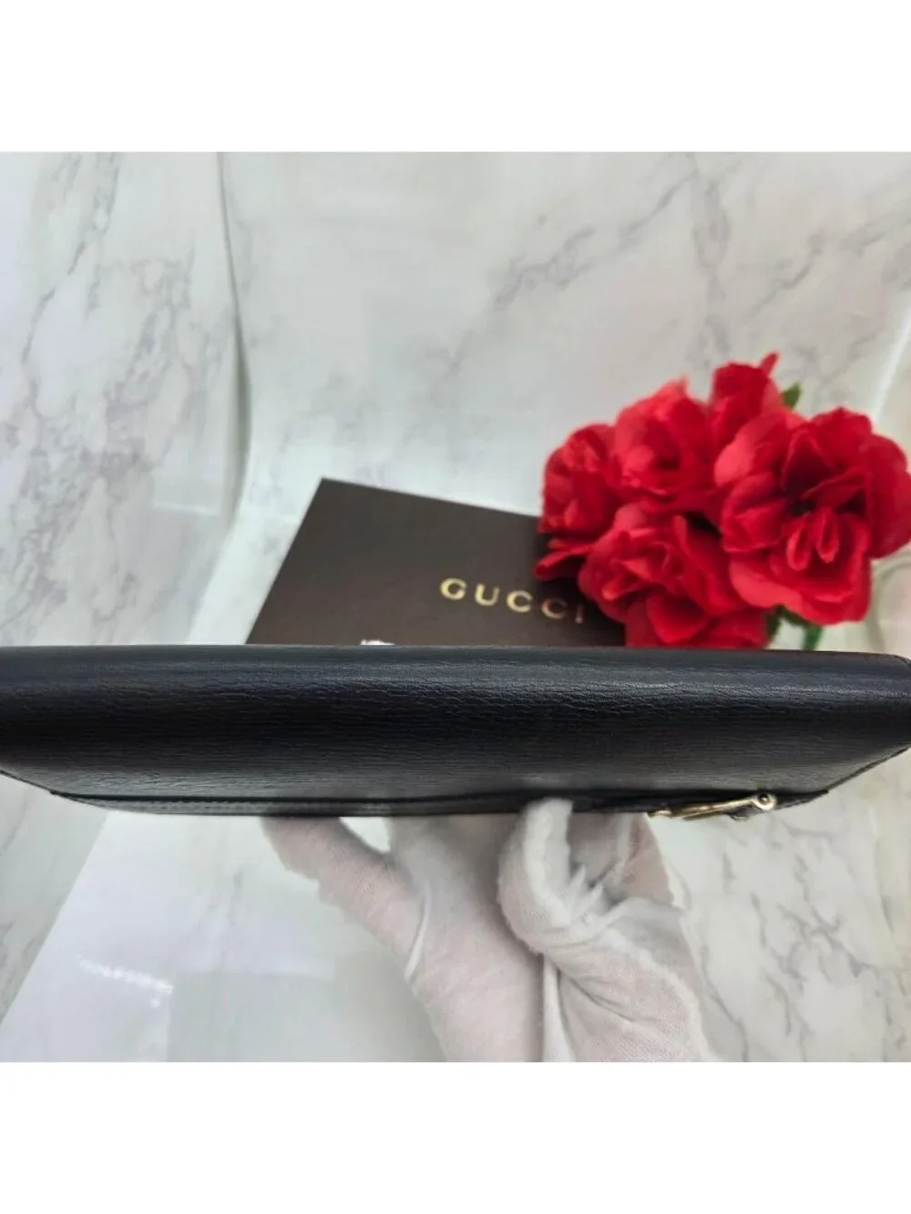 Gucci Wallet Belt Black